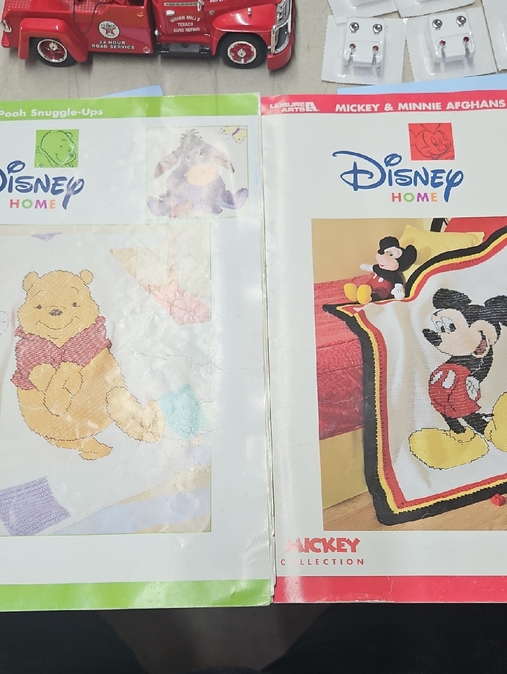 Disney Home Mickey & Winnie the Pooh Afghan Pattern Booklets